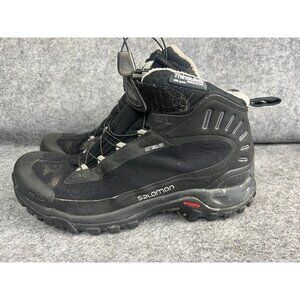 Salomon Black Lace Up Boots